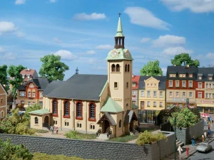 H0/TT - Kostel Börnichen