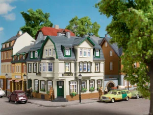 H0/TT - Rohový dům ''Irská hospoda''