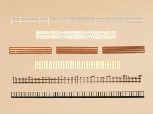 H0/TT - Ploty a zábradlí