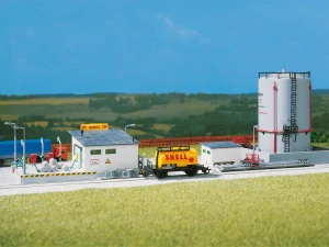 H0/TT - Malá přečerpací stanice se zásobníkem