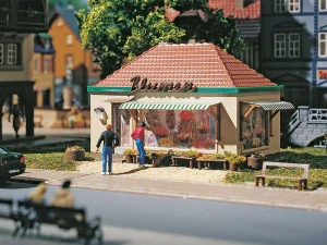 H0/TT - Květinový stánek