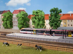 H0 - Nástupiště bez zastřešení