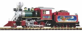 38230 PIKO - G North Pole Express Mogul Steam Locomotive