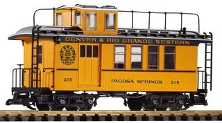 38602 PIKO - Služební vůz s osvětlením D&RGW G