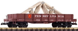 38754 PIKO - Nízkostěnný vůz PRR ložený střešní konstrukcí