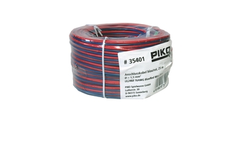 35401 PIKO - Napájecí kabel červený/modrý, 25 m