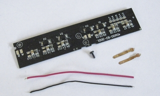46290 PIKO - Stavebnice osvětlení pro osobní vozy SBB, 4 díly