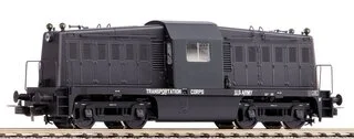 52466 PIKO - H0 - Dieselová lokomotiva BR 65-DE-19-A "USATC", DCC se zvukem