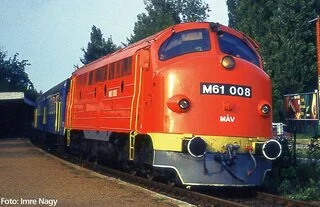 52498 PIKO - H0 - Dieselová lokomotiva M61 Nohab, DCC se zvukem, AC verze