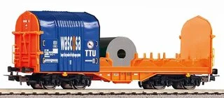 24606 PIKO - Vůz s posuvnou plachtou řady Shimmns "Wascosa", otevřený