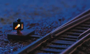 H0 - osvětlení výhybek i pro spodní přestavníky