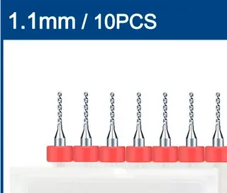 Sada desetinných vrtáčků 1.1 mm