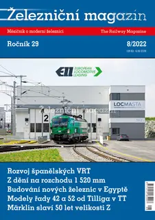 Železniční magazín - Železniční magazín 8/2022