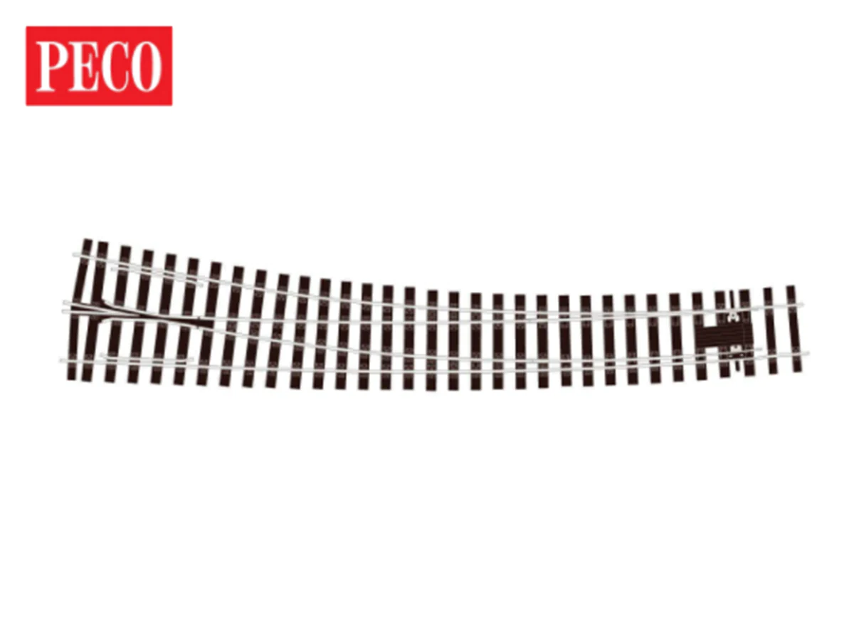 SL-E786BH PECO - P oblouková výhybka, R 3098/1727 mm, 8°, délka 516 mm