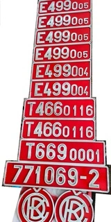 Barvení cedulek a čísel