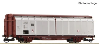 6680004 Roco - TT - vůz s posuvnými stěnami, ČD