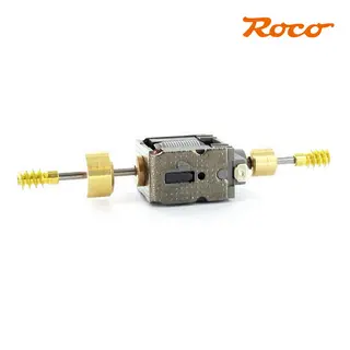 138810 Roco - Oboustranný motor se dvěma setrvačníky a šnekem