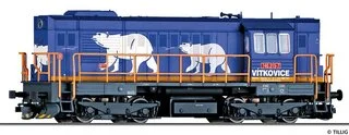 02765 Tillig TT Bahn - Dieselová lokomotiva 740 KOCOUR Vítkovice, ČD