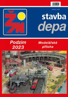 Železniční magazín - Stavba depa 2023