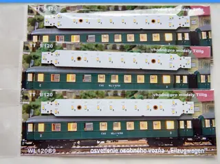 Osvětlení vozu TT Eilzugwagen - Peli