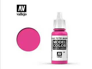  Barva Vallejo Model Color 70735 Magenta Fluo (17ml)