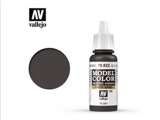  Barva Vallejo Model Color 70822 German Cam.Black Brown (17ml)