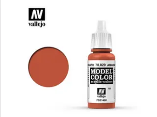  Barva Vallejo Model Color 70829 Amaranth Red (17ml)