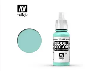  Barva Vallejo Model Color 70832 Verdigris Glaze (17ml)