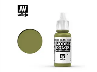  Barva Vallejo Model Color 70857 Golden Olive (17ml)
