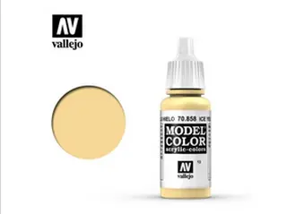  Barva Vallejo Model Color 70858 Ice Yellow (17ml)