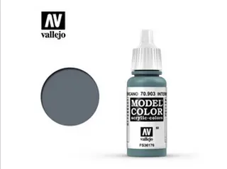  Barva Vallejo Model Color 70903 Intermediate Blue (17ml)