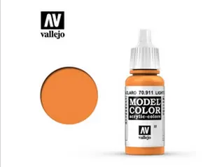  Barva Vallejo Model Color 70911 Light Orange (17ml)