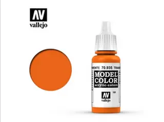 Barva Vallejo Model Color 70935 Transparent Orange (17ml)