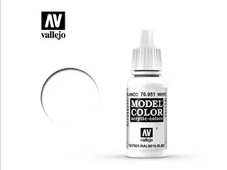  Barva Vallejo Model Color 70951 White (17ml)