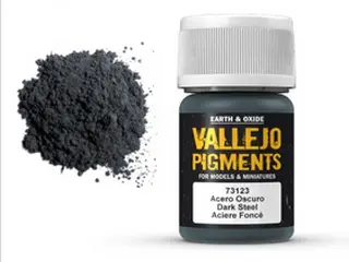  Vallejo Pigments 73123 Dark Steel (35ml)