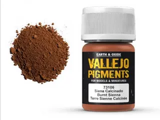  Vallejo Pigments 73106 Burnt Sienna (35ml)