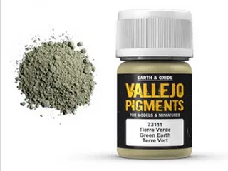  Vallejo Pigments 73111 Green Earth (35ml)