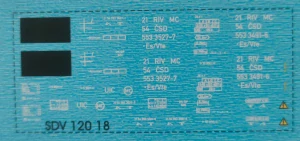 Obtisk Es 11 ČSD 12018
