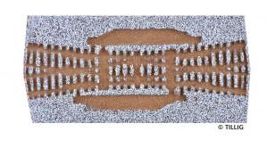 86369 Tillig TT Bahn - Štěrkové podloží šedé pro DKW