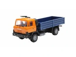 Tatra 815 4x4 oranžová/modrý valník - H0