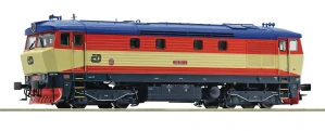 H0 - Dieselová lokomotiva 752 068 ČSD/ČD Bardotka