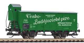 TT - Krytý nákladní vůz Česko-Budějovické pivo, ČSD, s budkou, Ep III