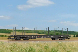 Plošinový vůz Smmp/Pao 10 ČSD 1:120