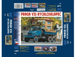 Praga V3S rychlosklápěč 1:87