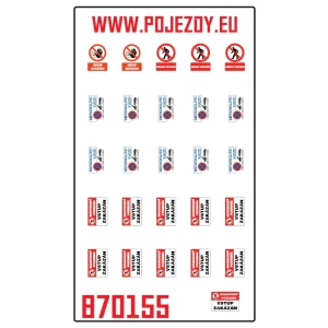 H0 - Výstražné značky Zákaz vstupu / Neparkovat