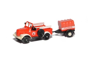 Gaz 69 s přívěsem Juterbog 1:87