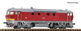TT - Motorová lokomotiva T478.1209 Bardotka ČSD