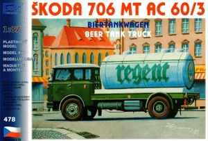 Škoda 706 MT AC 60/3 Regent 1:87