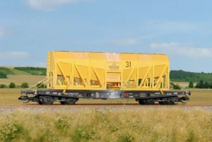 Nádobový vůz Paoj 10 s nástavbou POSISTA ČSD 1:120