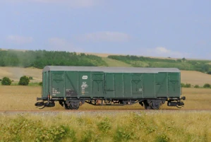 Krytý spěšninový vůz Gbqs 12 ČD 1:120